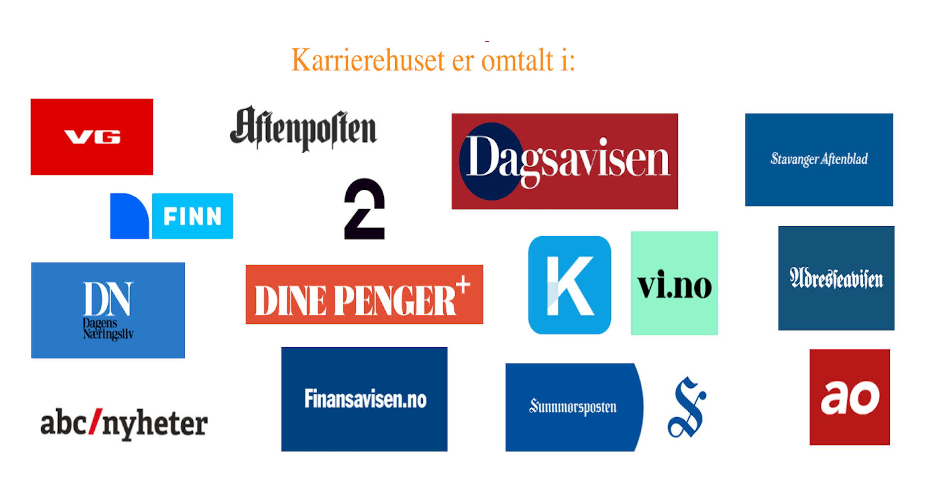 Logoer norske medier